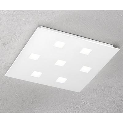 PLAFONIERA IN METALLO COLORE BIANCO